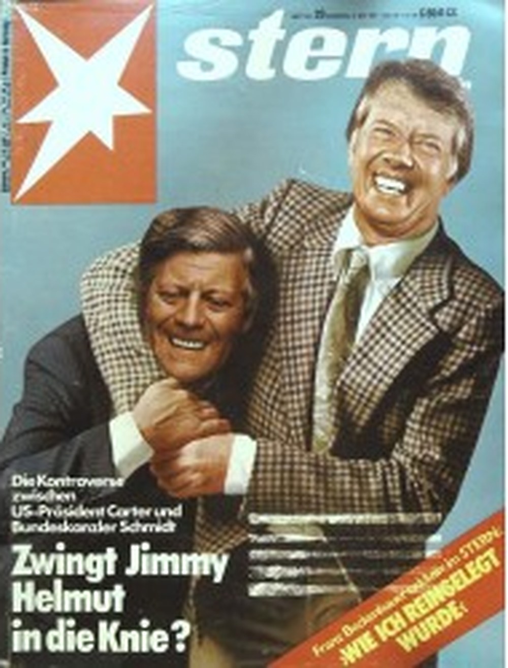 Stern Magazine Germany 1980-07 – Helmut Schmidt Jimmy Carter – Original Print Issue