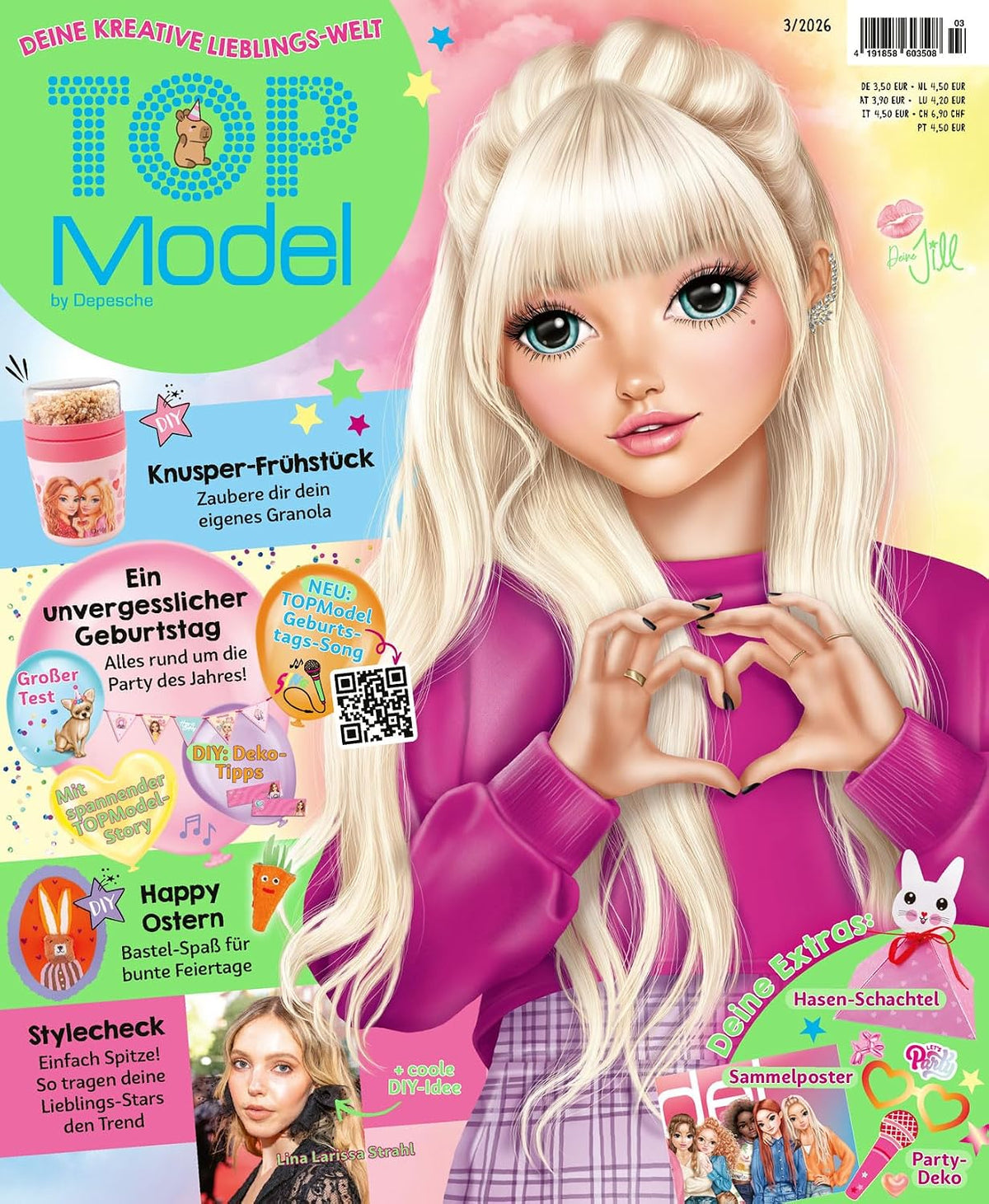 TOPModel Magasin 2026-03 – Lina Larissa Strahl – Originalutgåva