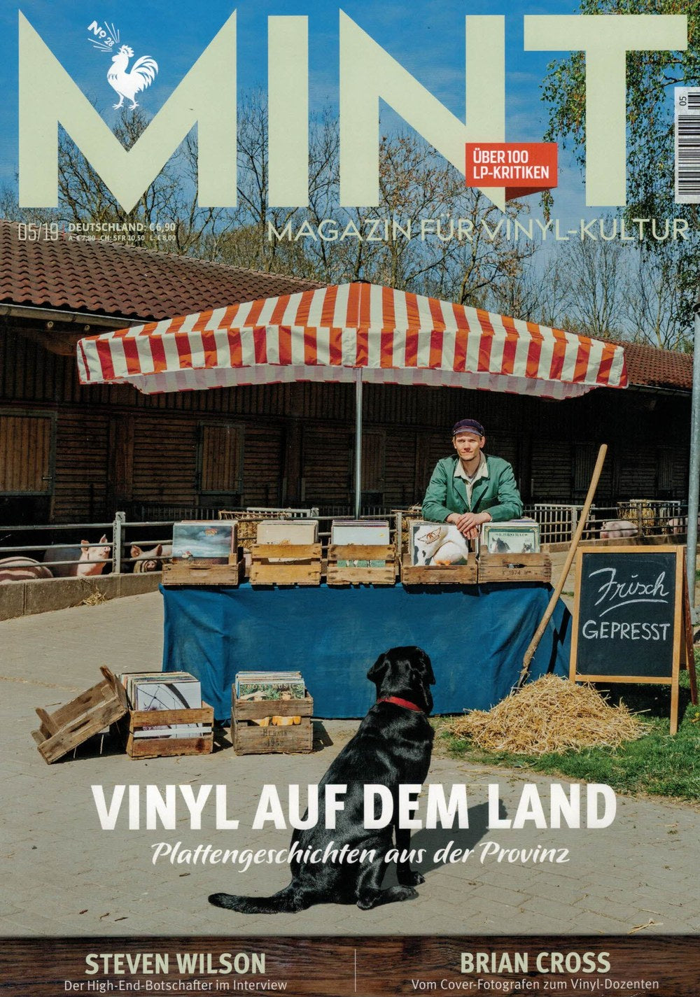 Mint Revista Alemanha 2019-05 – Steven Wilson Brian Cross – Edição original