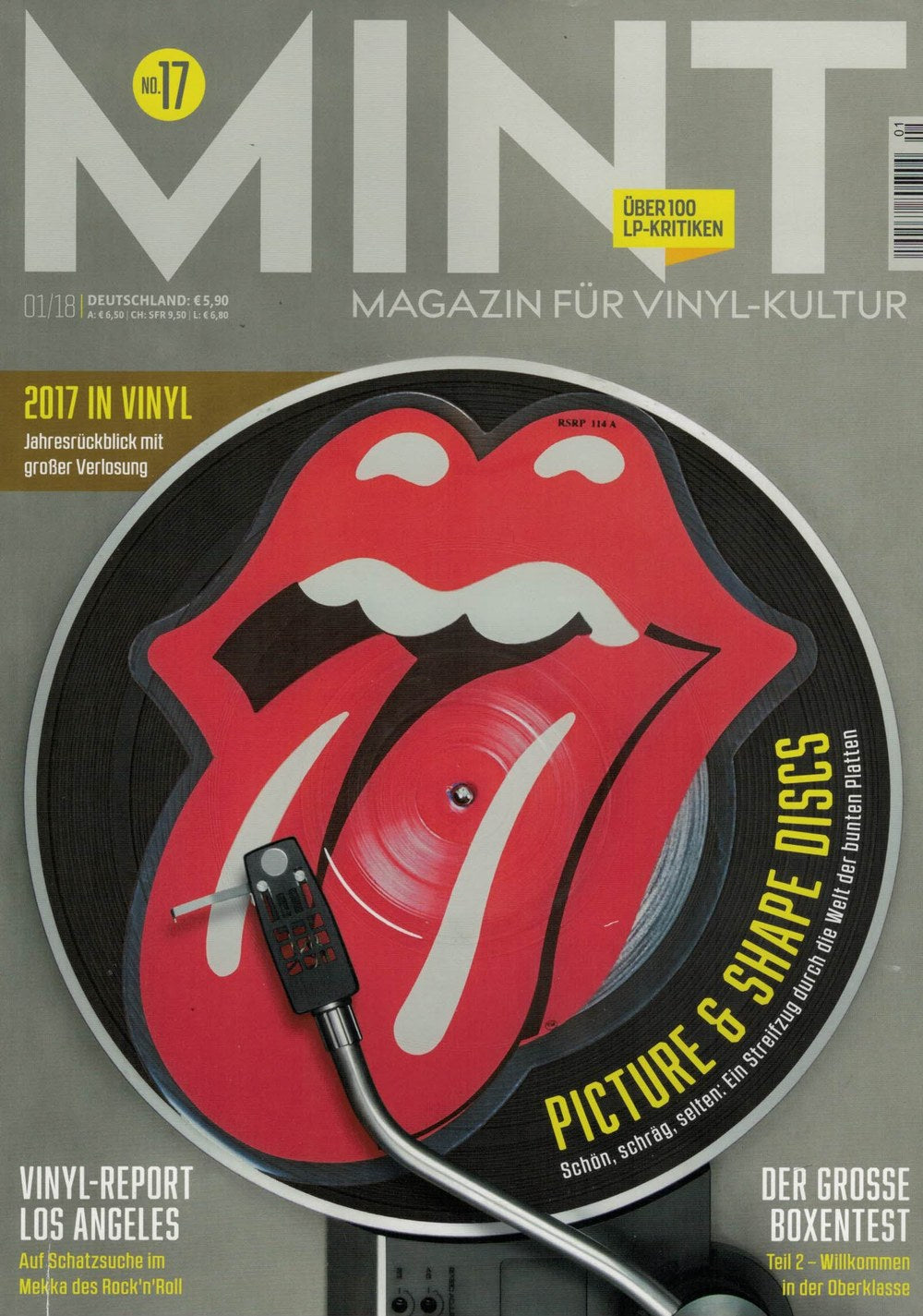 Mint Lehti Saksa 2018-01 – The Rolling Stones – Alkuperäinen painos
