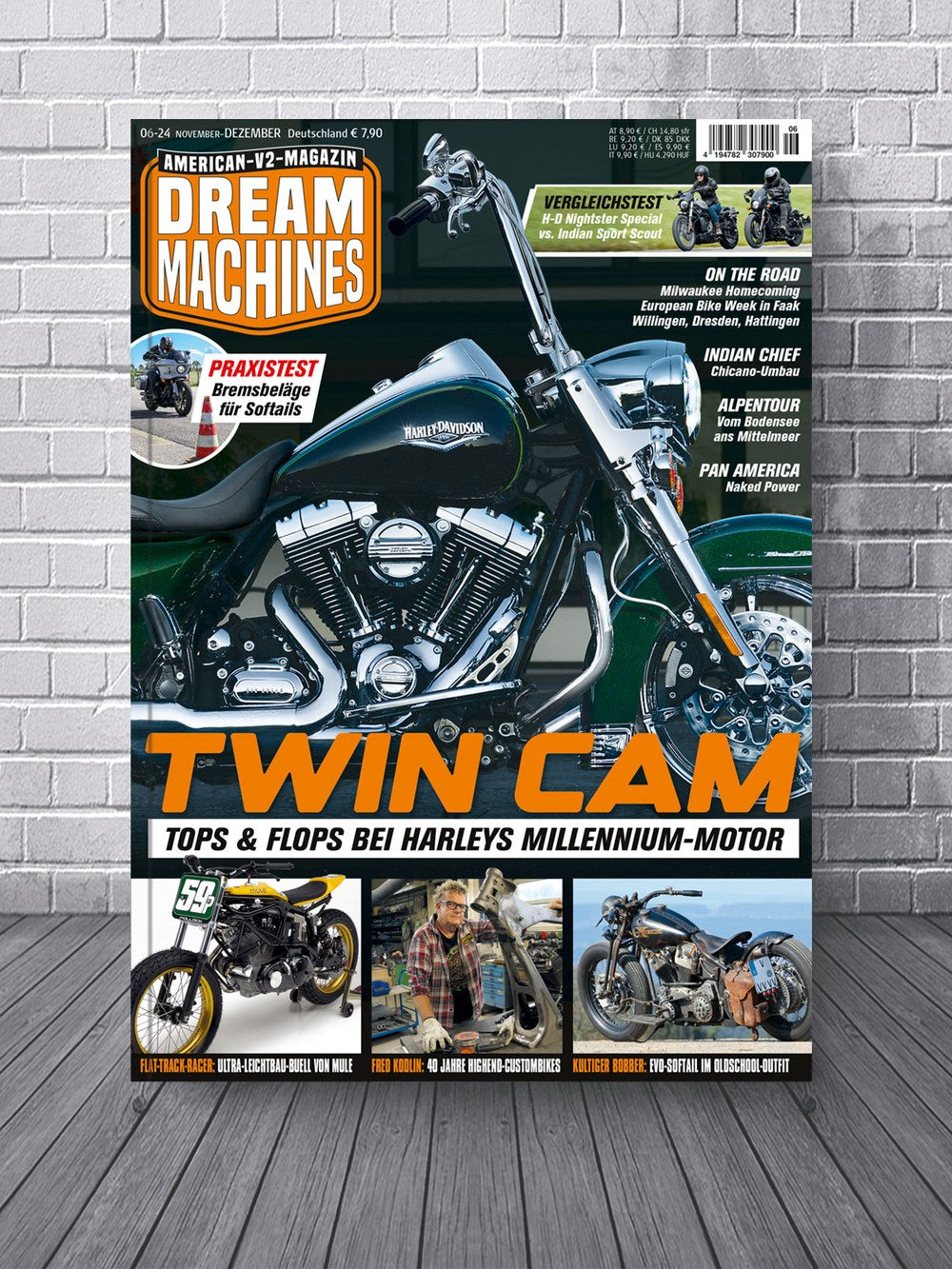 Dream Machines Magasin Tyskland 2024-06 – Fred Kodlin – Originaludgave