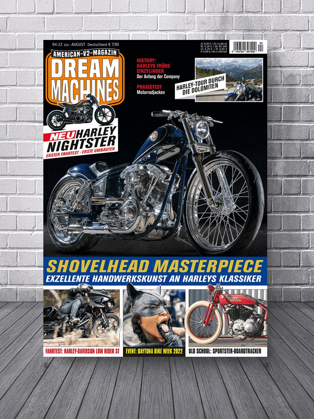 Dream Machines Magasin Tyskland 2022-04 Originaludgave
