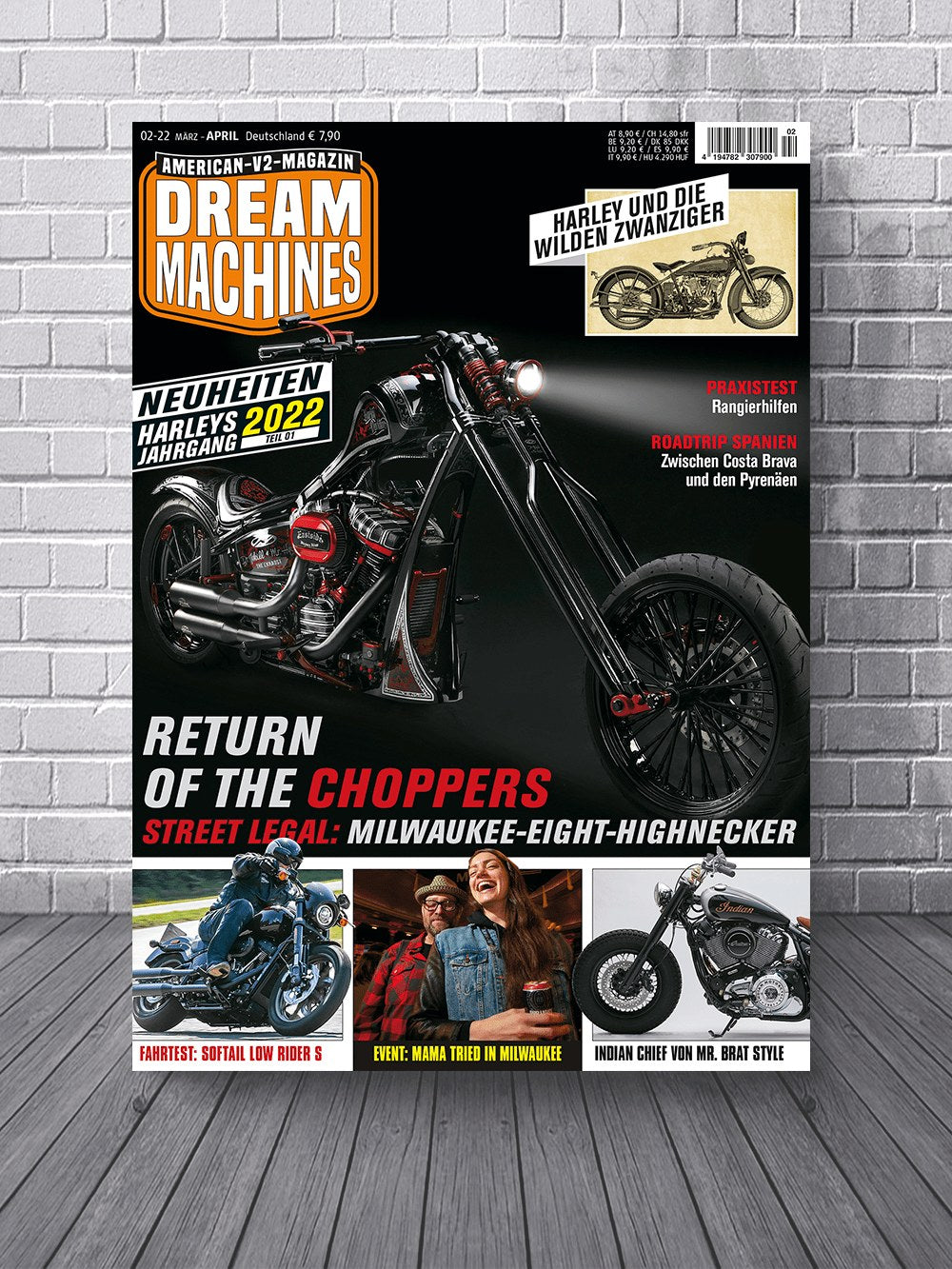 Dream Machines Magazine Germany 2022-02 Original Print Issue