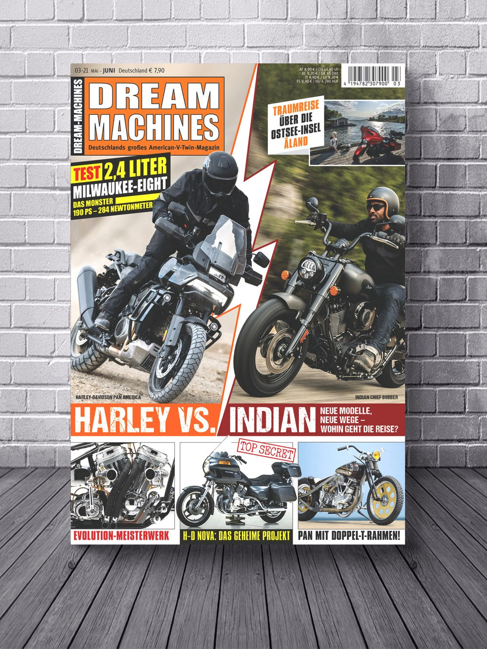 Dream Machines Magazine Germany 2021-03 Original Print Issue