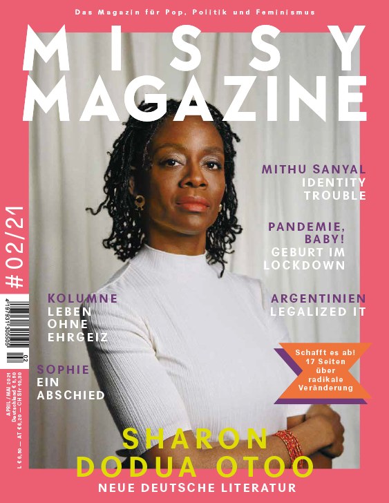 Missy Magazine Germany 2021-02 – Sharon Dodua Otoo Mithu Sanyal – Original Print Issue