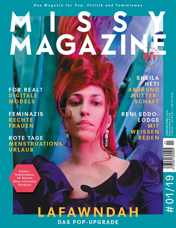 Missy Magasin Tyskland 2019-01 – Lafawndah Sheila Heti Reni Eddo-Lodge – Originalutgåva