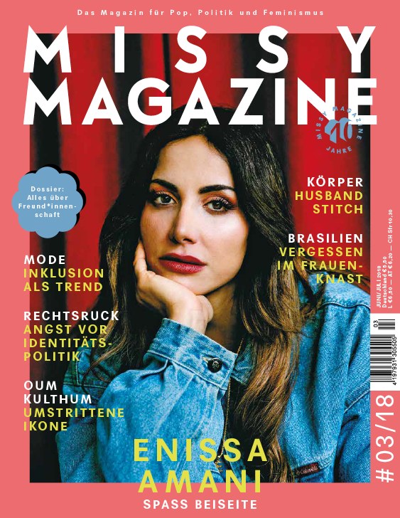 Missy Magasin Tyskland 2018-03 – Enissa Amani Oum Kulthum – Originaludgave