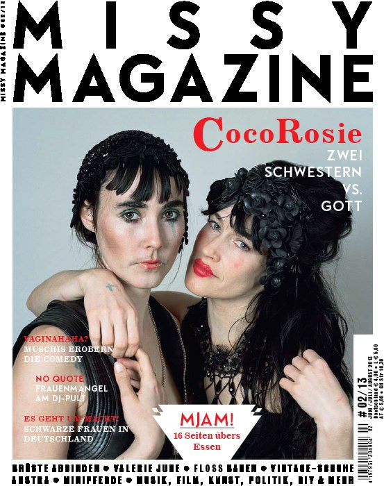 Missy Revista Alemanha 2013-02 – CocoRosie Valerie June – Edição original