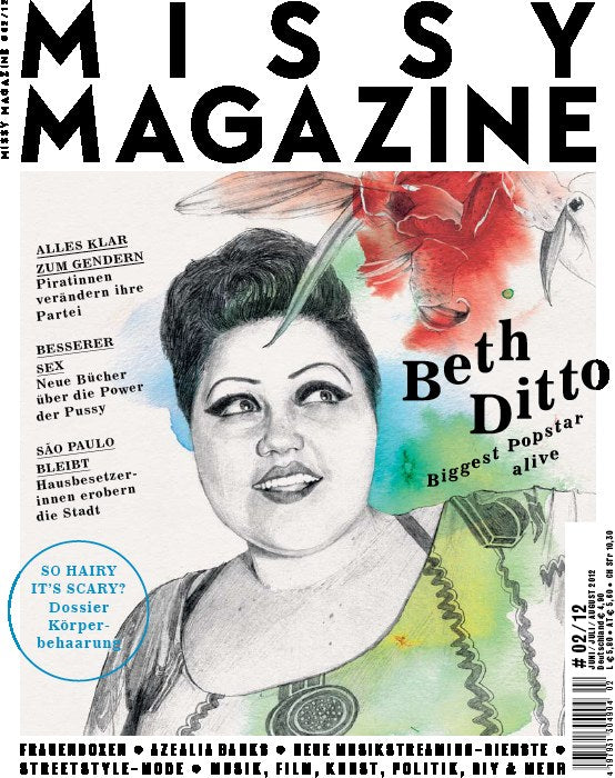 Missy Magazine Allemagne 2012-02 – Beth Ditto Azealia Banks – Édition originale