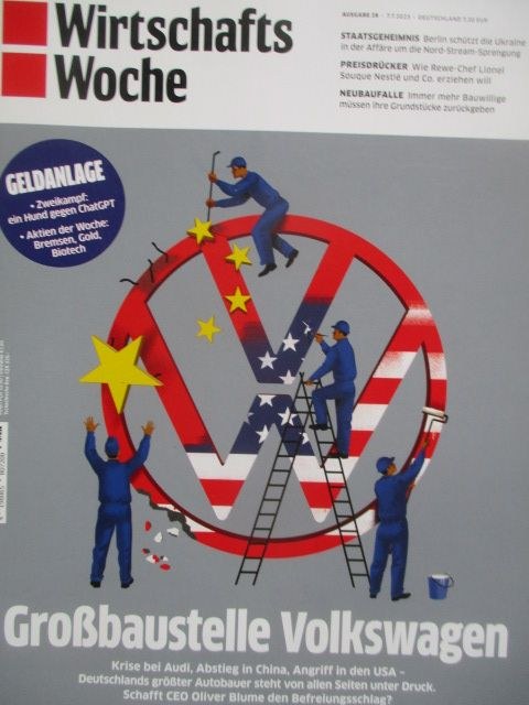 Wirtschaftswoche Magazine Germany 2023-28 – Oliver Blume – Original Print Issue