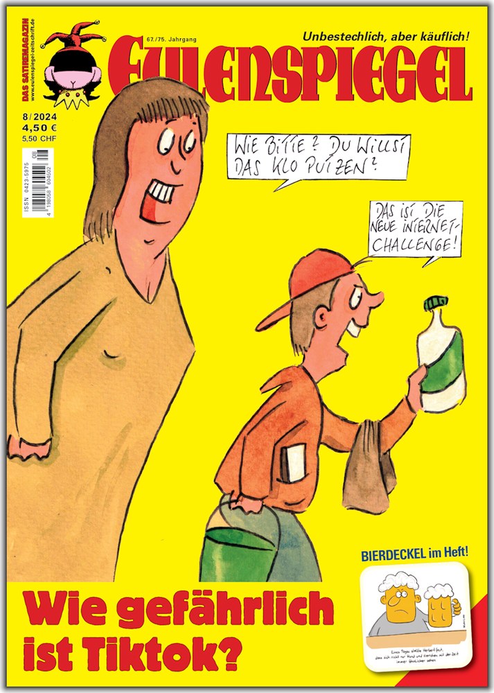 Eulenspiegel Magasin Tyskland 2024-08 Originaludgave
