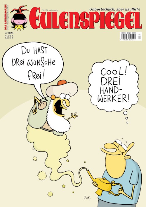 Eulenspiegel Magasin Tyskland 2023-04 Originaludgave