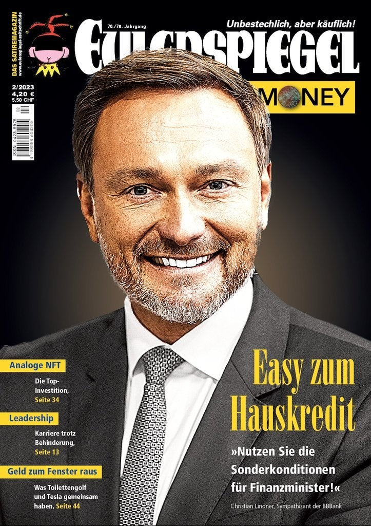 Eulenspiegel Magasin Tyskland 2023-02 – Christian Lindner – Originaludgave
