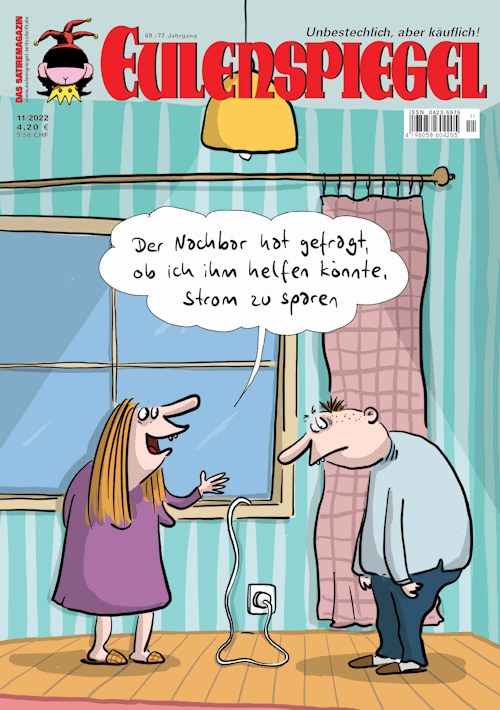 Eulenspiegel Magasin Tyskland 2022-11 Originaludgave