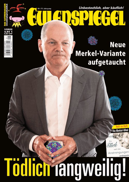 Eulenspiegel Rivista Germania 2022-01 – Olaf Scholz – Edizione originale