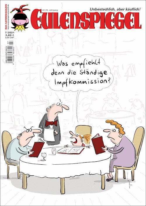 Eulenspiegel Magasin Tyskland 2021-07 Originaludgave