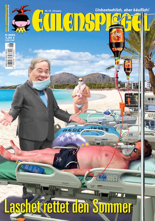Eulenspiegel Magasin Tyskland 2020-06 – Armin Laschet – Originalutgåva