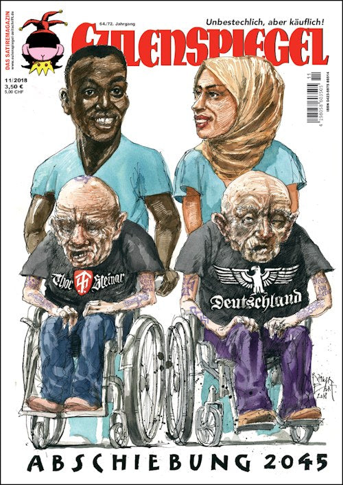 Eulenspiegel Magazine Germany 2018-11 Original Print Issue