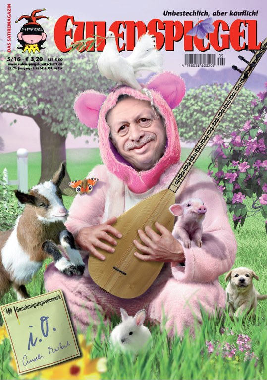 Eulenspiegel Magasin Tyskland 2016-05 – Recep Tayyip Erdoğan – Originaludgave
