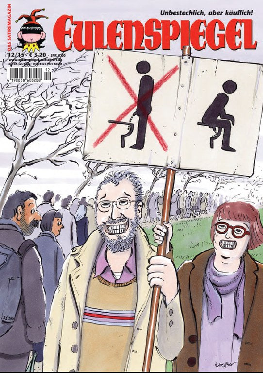 Eulenspiegel Magasin Tyskland 2015-12 Originaludgave