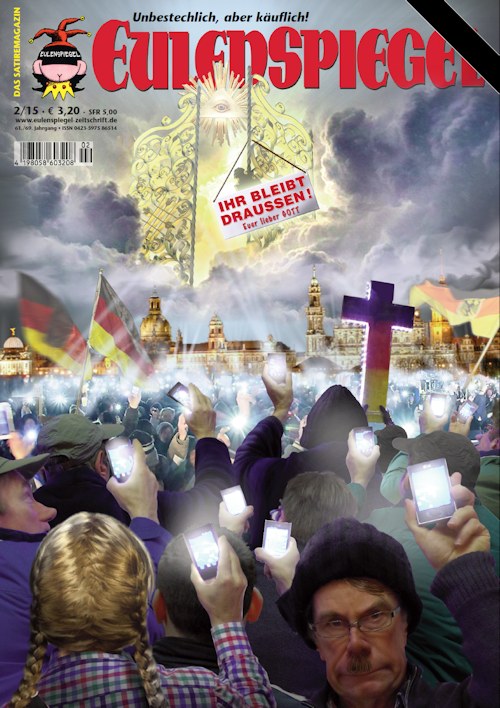 Eulenspiegel Magasin Tyskland 2015-02 – Pegida – Originaludgave