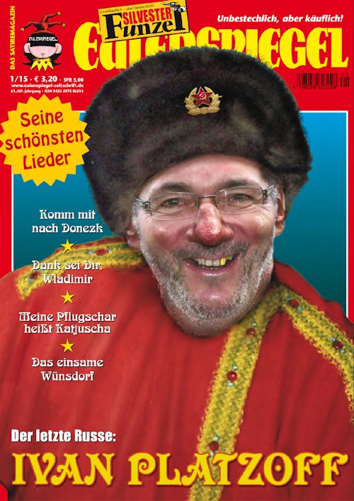 Eulenspiegel Magazine Germany 2015-01 – Ivan Platzoff – Original Print Issue