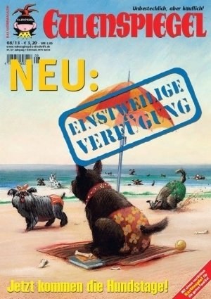 Eulenspiegel Revista Alemania 2013-08 Edición original