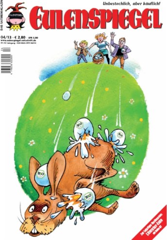 Eulenspiegel Magazin Deutschland 2013-04 Ostern Osterhase Satire
