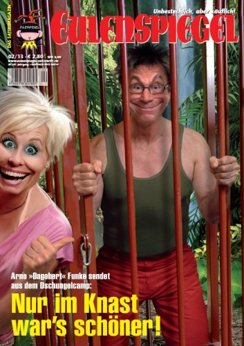 Eulenspiegel Magasin Tyskland 2013-02 – Arno Funke – Originalutgåva
