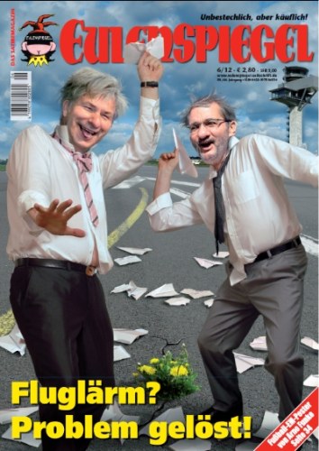 Eulenspiegel Magasin Tyskland 2012-06 – Klaus Wowereit Matthias Platzeck – Originaludgave