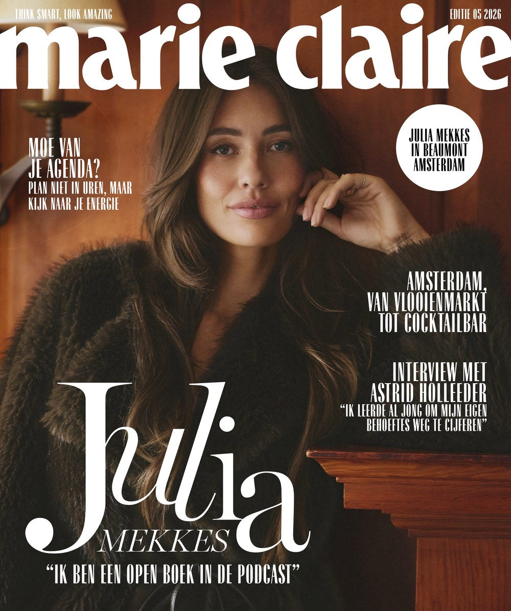 Marie Claire Tijdschrift Nederland 2026-05 – Julia Mekkes Astrid Holleeder – Originele uitgave