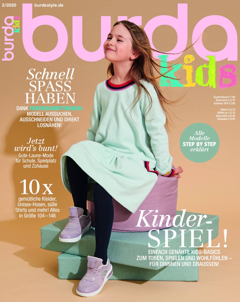Burda Kids Tijdschrift Duitsland 2020-02 Originele uitgave