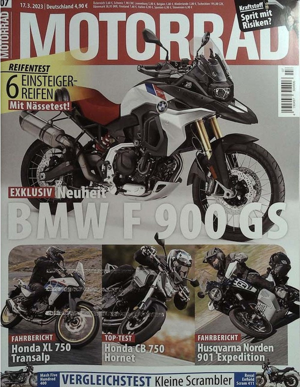 Motorrad Tijdschrift Duitsland 2023-07 Originele uitgave