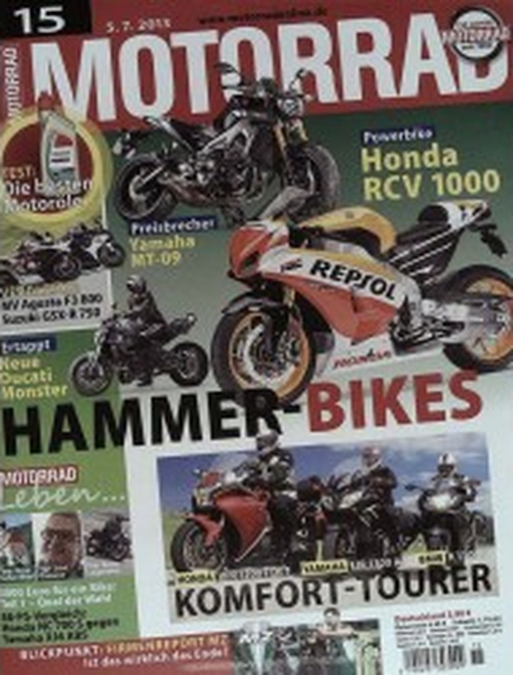 Motorrad Magasin Tyskland 2013-06 Originaludgave
