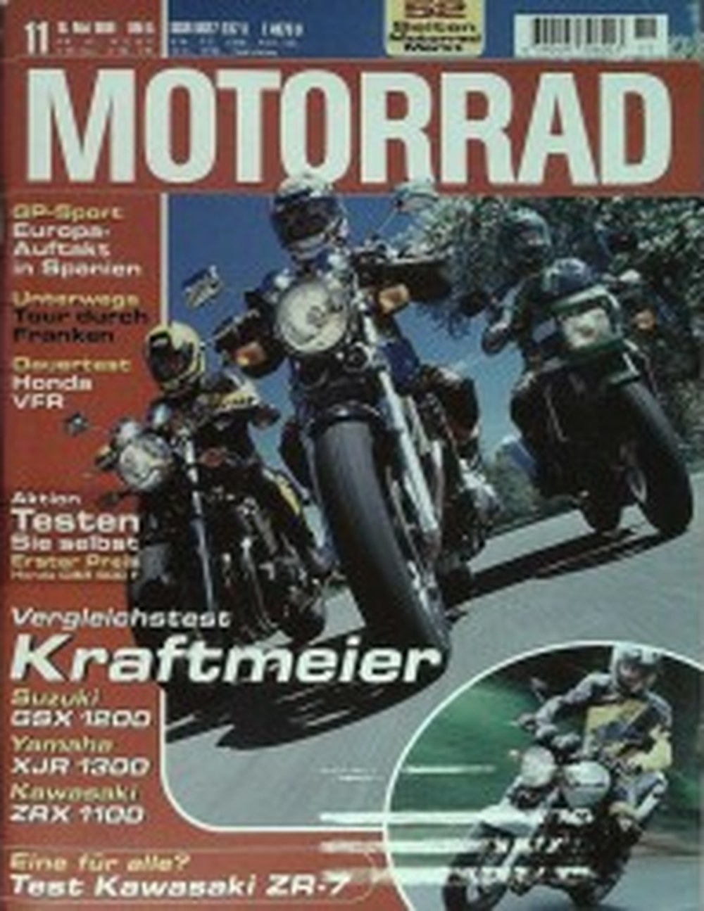 Motorrad Magazin Deutschland 1999-12 Motorrad Vergleichstest Suzuki GSX 1200