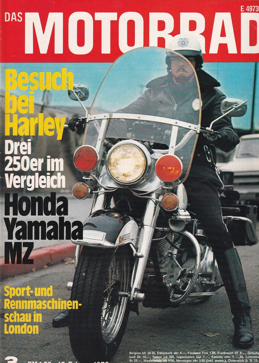 Motorrad Magasin Tyskland 1972-03 Originaludgave