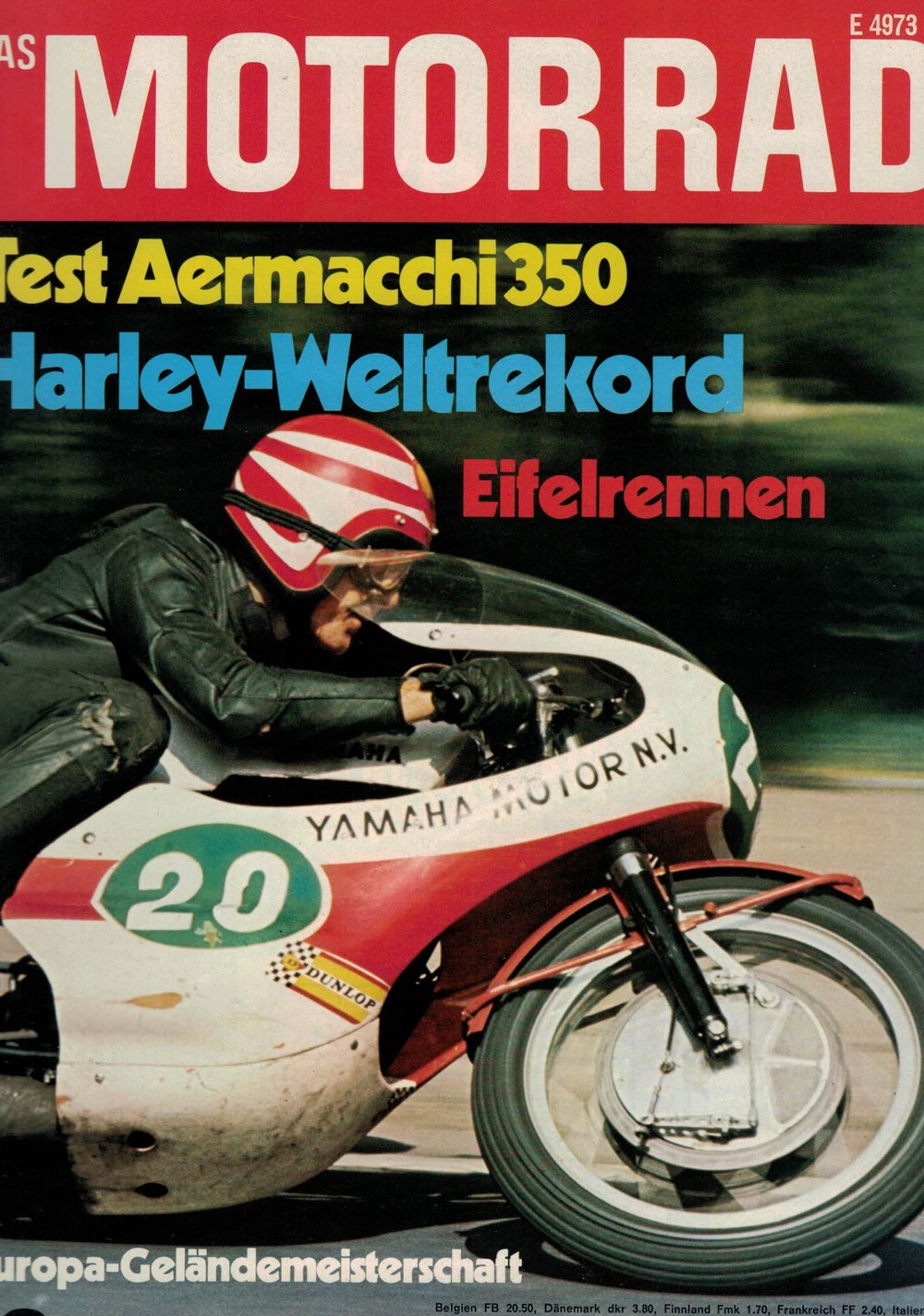Motorrad Tijdschrift Duitsland 1971-10 Originele uitgave