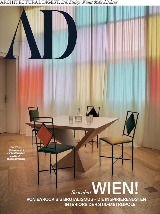 Ad Architectural Digest Revista Alemanha 2025-03 – Richard Peduzzi – Edição original