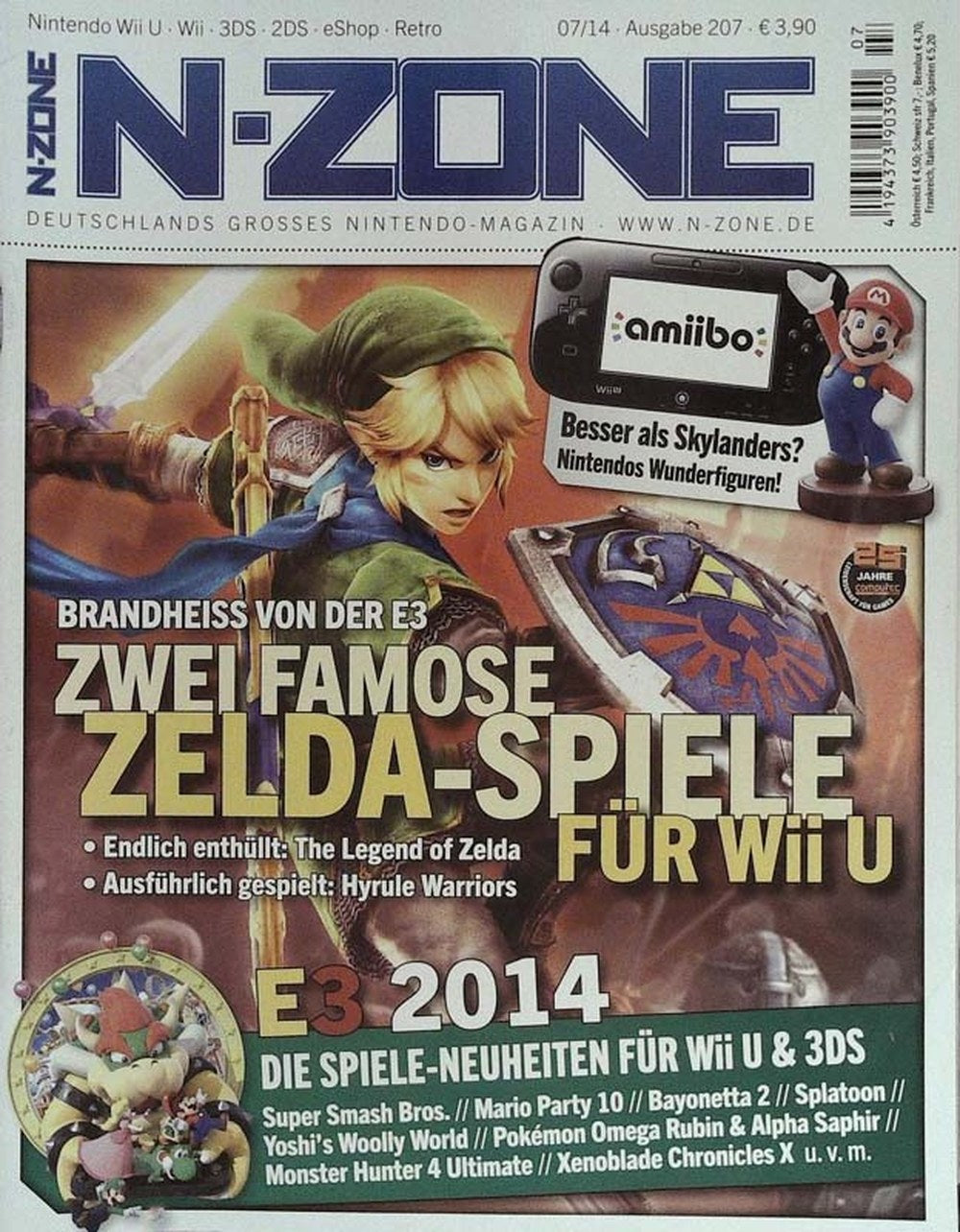 N-Zone Tijdschrift Duitsland 2014-07 – Link – Originele uitgave
