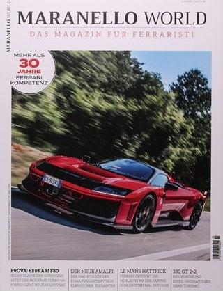 Maranello World Magazin Deutschland 2025-03 Ferrari Ferrari F80 Supercar