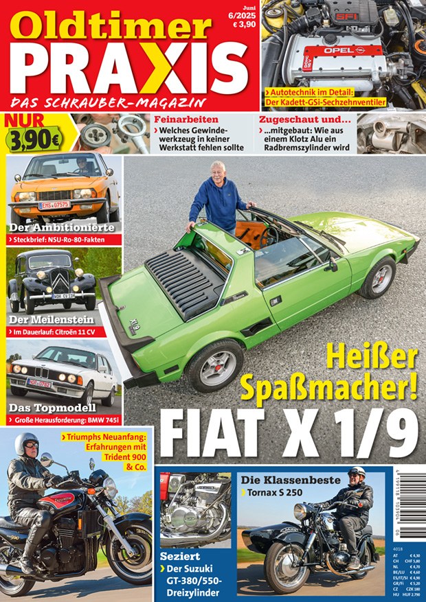 Oldtimer Praxis Tijdschrift Duitsland 2025-06 Originele uitgave