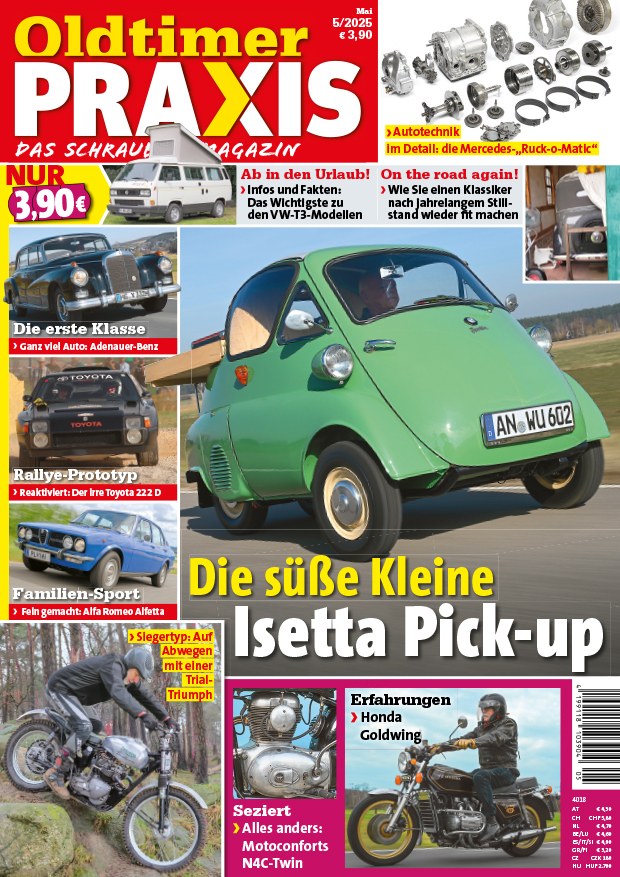 Oldtimer Praxis Lehti Saksa 2025-05 Alkuperäinen painos