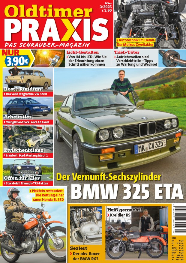 Oldtimer Praxis Tijdschrift Duitsland 2025-03 Originele uitgave