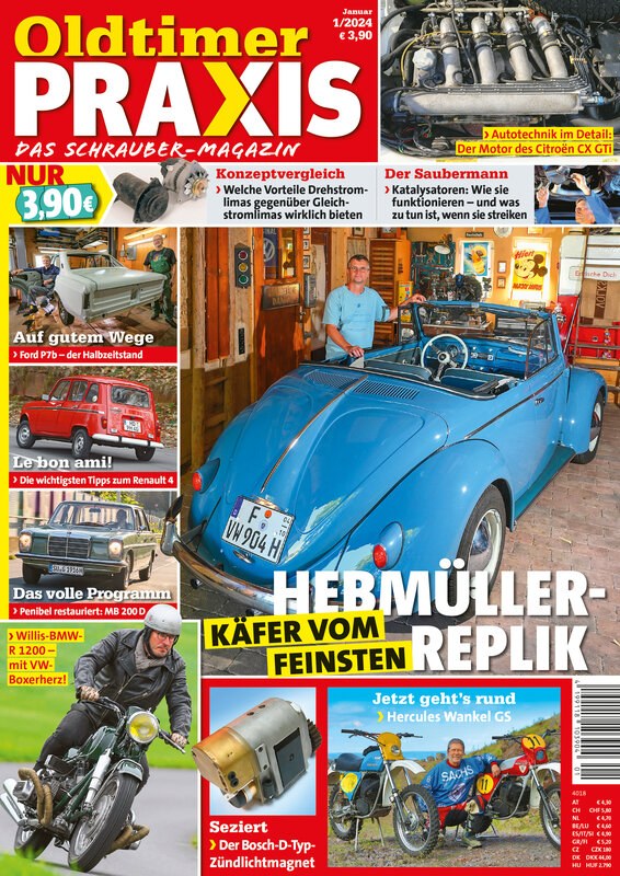 Oldtimer Praxis Revista Alemanha 2024-01 Edição original