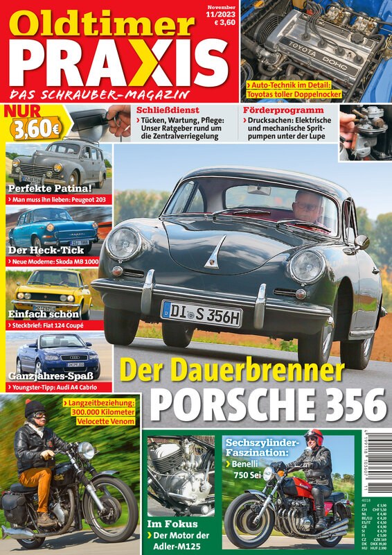 Oldtimer Praxis Lehti Saksa 2023-11 Alkuperäinen painos