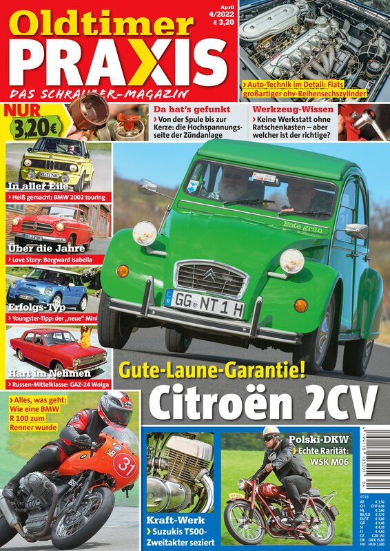 Oldtimer Praxis Revista Alemanha 2022-04 Edição original