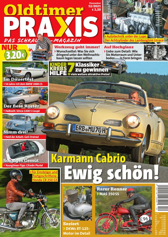 Oldtimer Praxis Tijdschrift Duitsland 2021-12 Originele uitgave