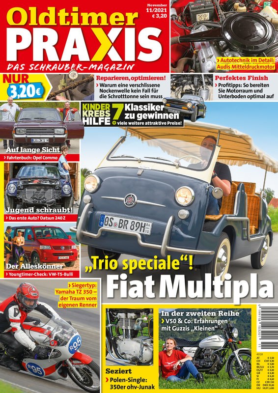 Oldtimer Praxis Magazine Germany 2021-11 Original Print Issue