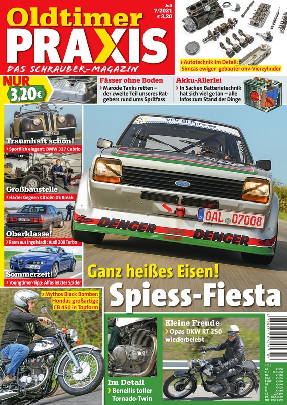 Oldtimer Praxis Revista Alemanha 2021-07 Edição original
