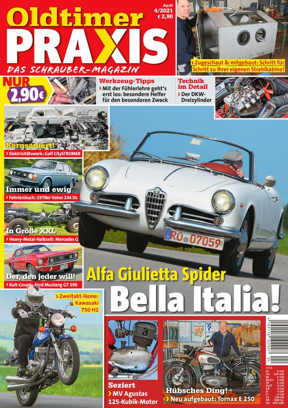 Oldtimer Praxis Revista Alemanha 2021-04 Edição original